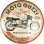 Preview: Blechschild Moto Guzzi rund 1